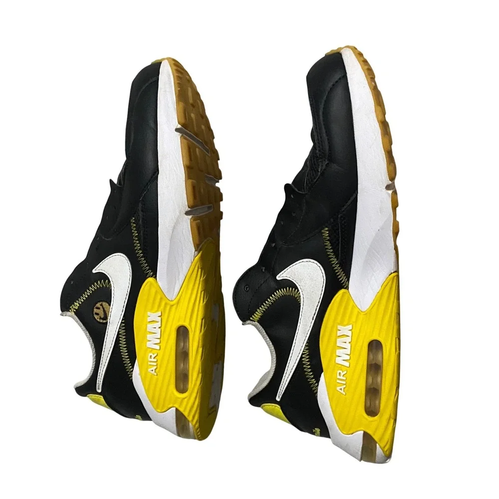Nike Air Max Excee Go The Extra Smile Black Yellow Sneakers DO5870-001‎ Mens 12